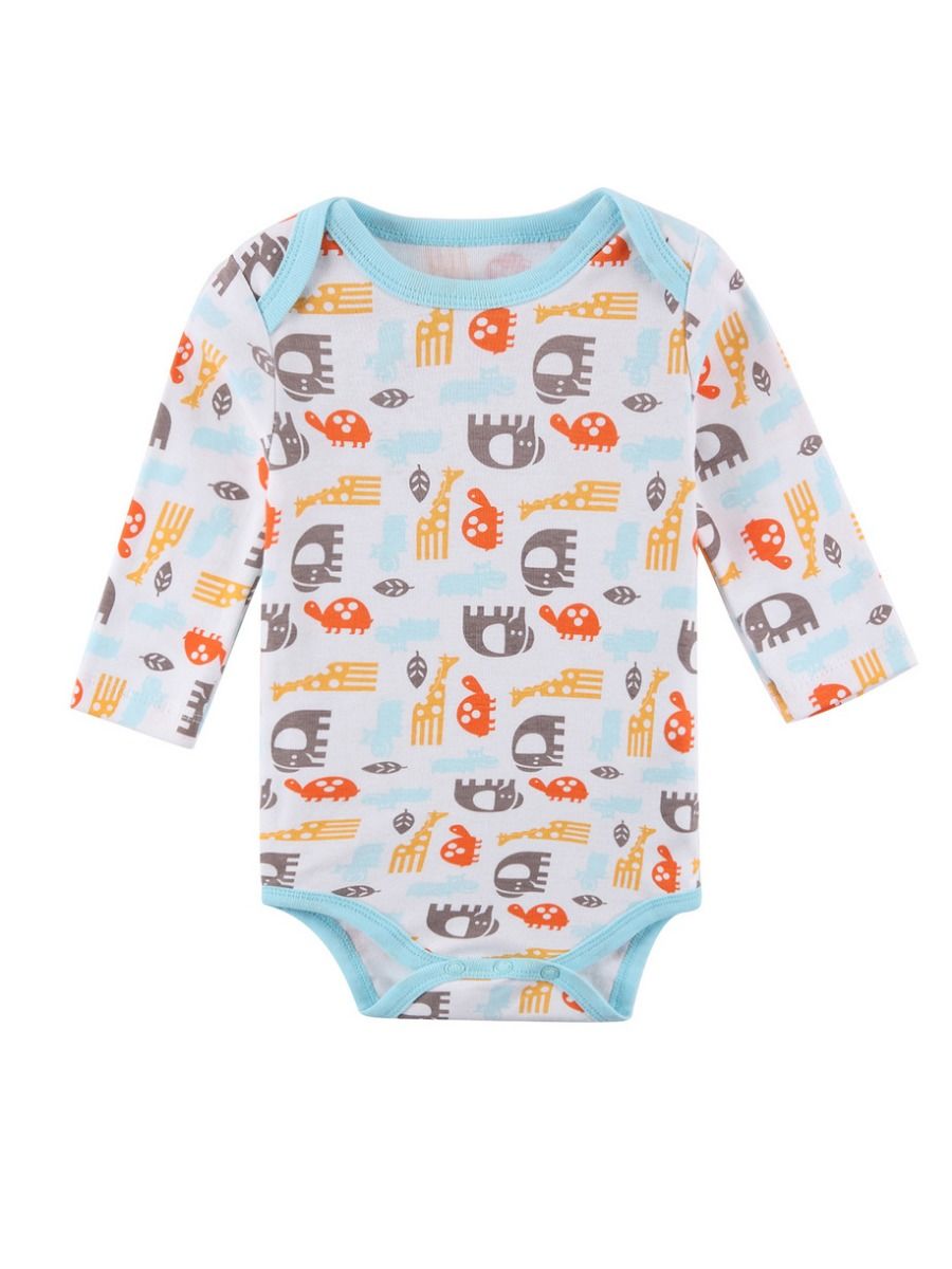 Cotton Made 6 Piece Newborn Onesie with Pants
