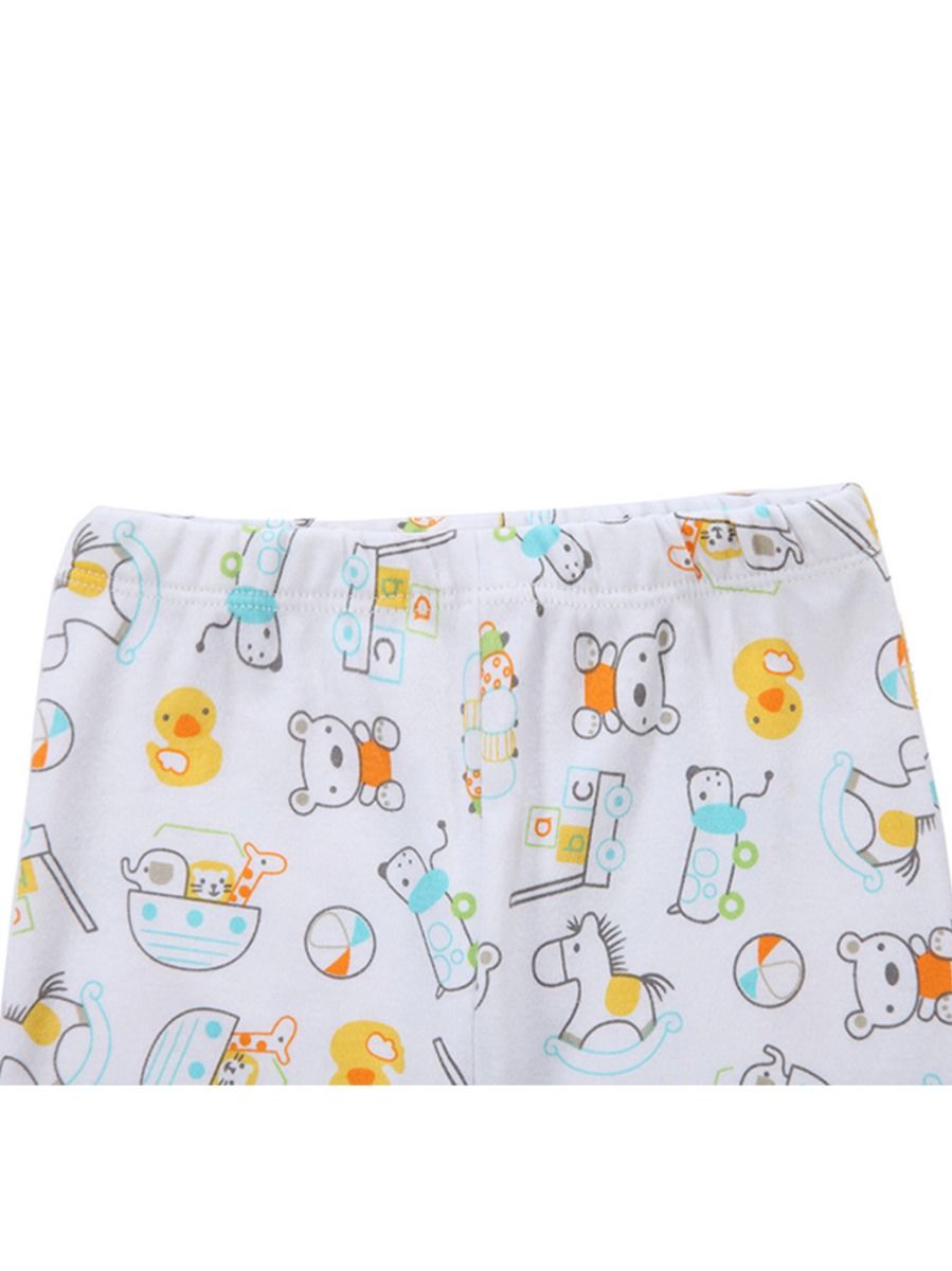 Cotton Made 6 Piece Newborn Onesie with Pants
