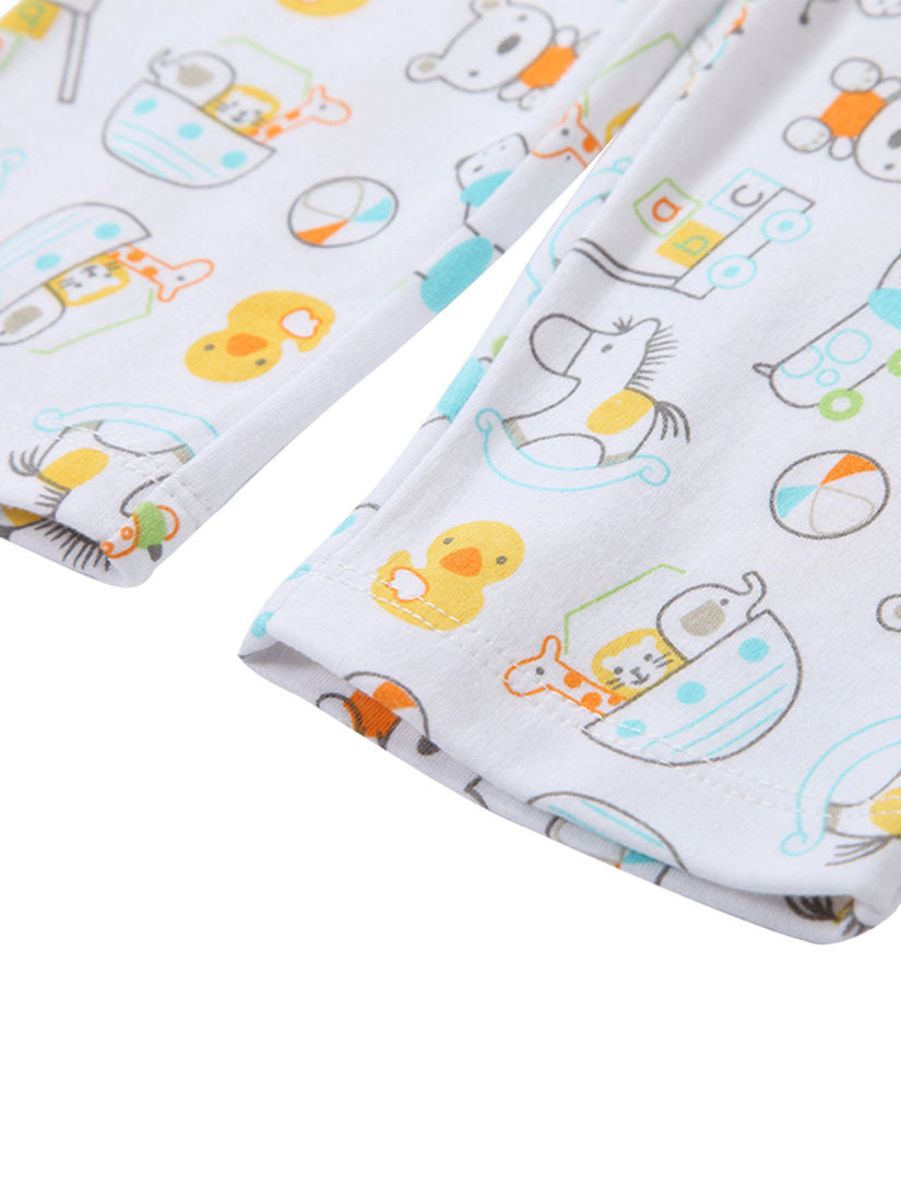 Cotton Made 6 Piece Newborn Onesie with Pants