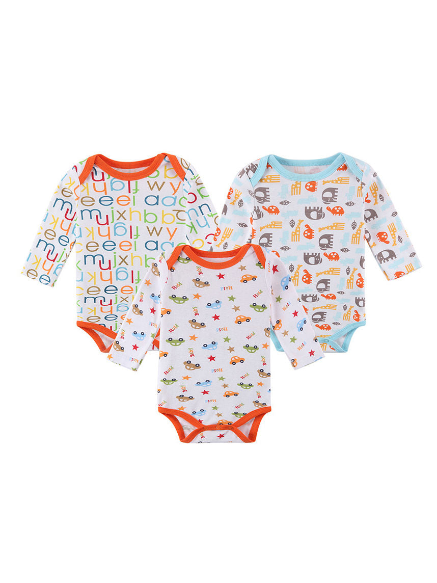 Cotton Made 6 Piece Newborn Onesie with Pants