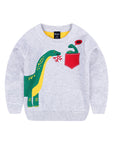 Toddler Boys Dinosaur Printed Sweatshirt