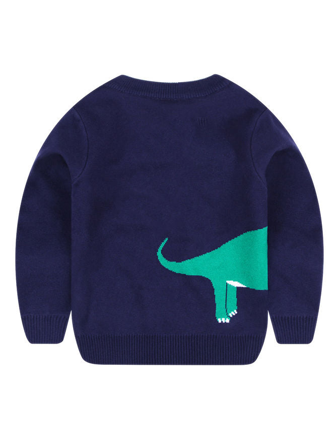 Toddler Boys Dinosaur Printed Sweatshirt