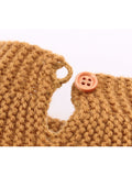 Cute Baby Solid Color Knitted Sweater