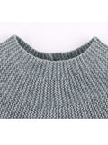 Cute Baby Solid Color Knitted Sweater
