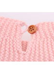 Infant Solid Color Knitted Sweater