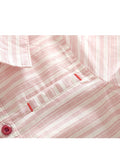 Boys Cotton Striped Shirt With Shorts