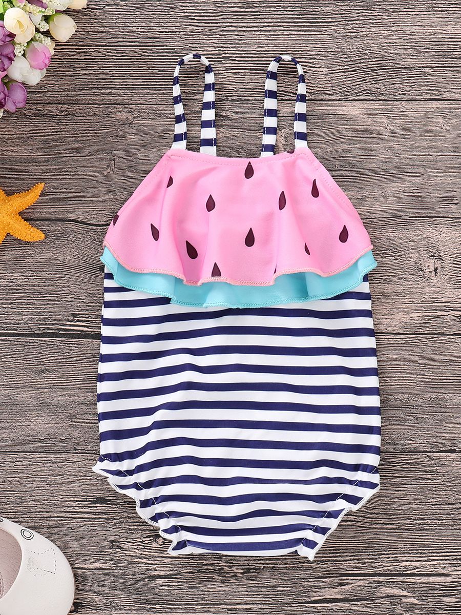 Baby Toddler Girl One Piece Swim Suit