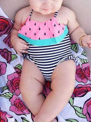 Baby Toddler Girl One Piece Swim Suit