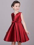 Big Girl Sleeveless Red Gown