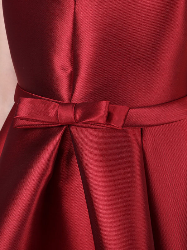 Big Girl Sleeveless Red Gown
