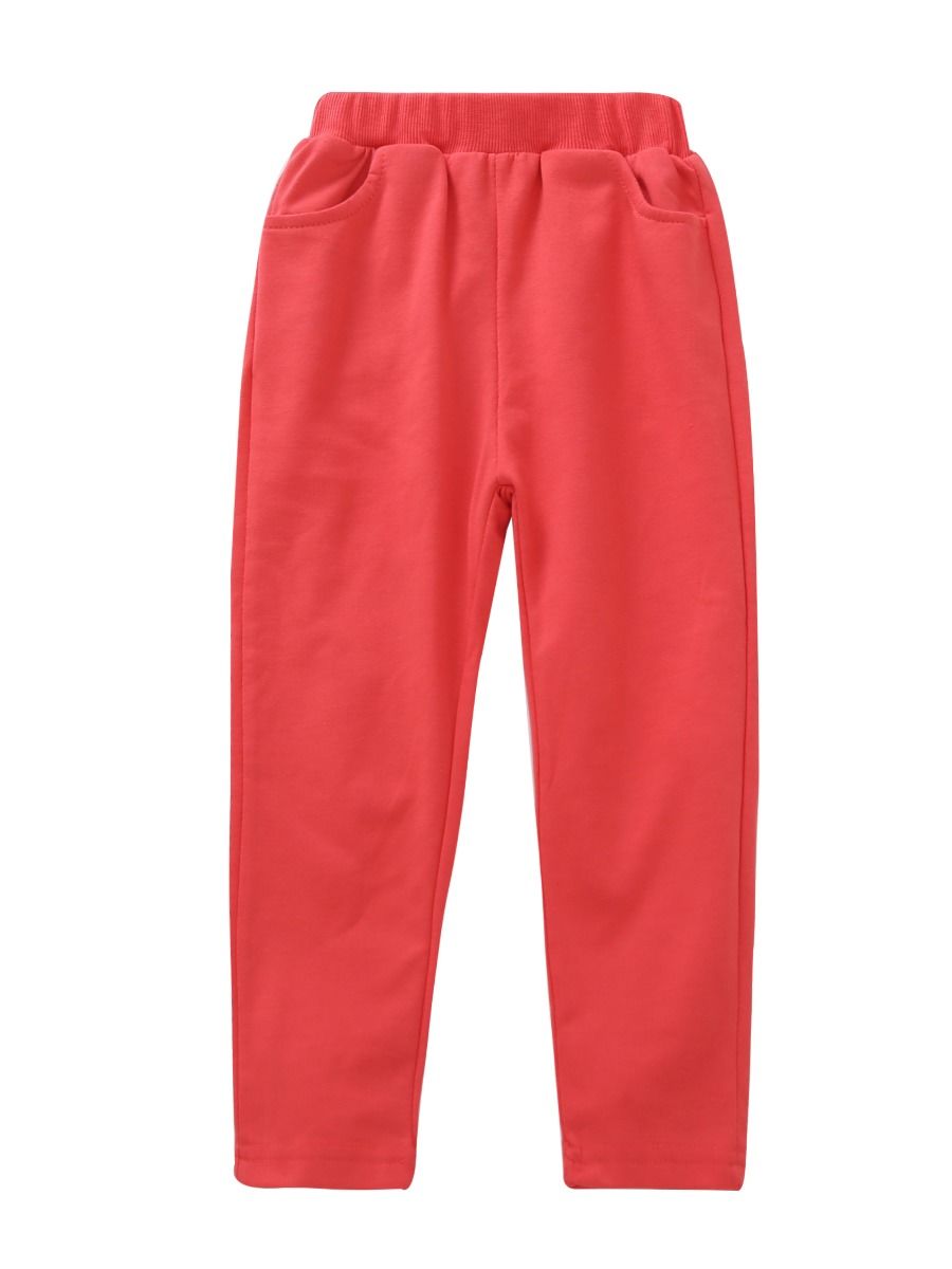 Little Boy Striped T-shirt Red Pants Set