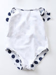 Baby Girl Bathing Suit with Swimming Cap