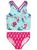 Toddler Big Girl Mermaid Swimwear Set
