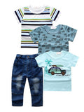 Baby Toddler Boys 3PCS T-shirts With Jeans