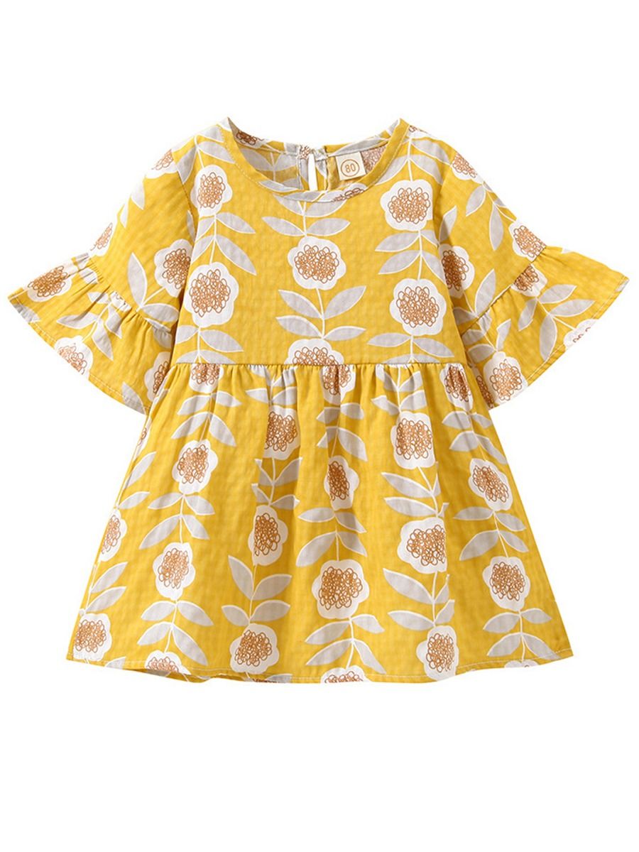 Little Girl Flare Casual Dress