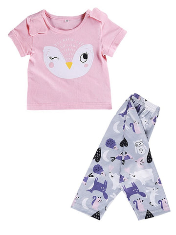 Baby Girl Owl Pattern