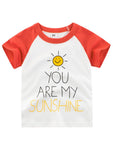 Toddler Big Boy SUNSHINE Print  T-shirt