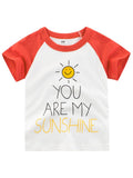 Toddler Big Boy SUNSHINE Print  T-shirt