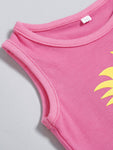 Baby Girl Pineapple Pattern