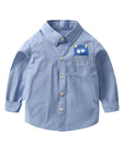 Toddler Big Boys Long-sleeved Shirt