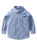 Toddler Big Boys Long-sleeved Shirt