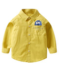 Toddler Big Boys Long-sleeved Shirt