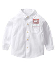Toddler Big Boys Long-sleeved Shirt