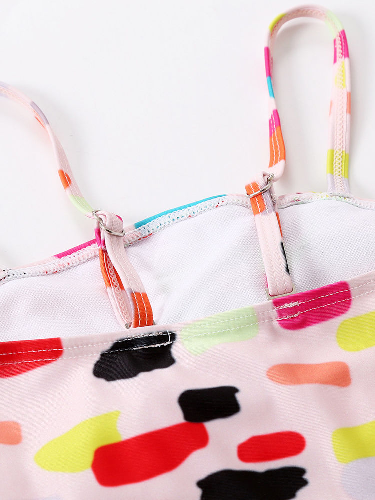 Big Girl Multi-color Bathing Suit