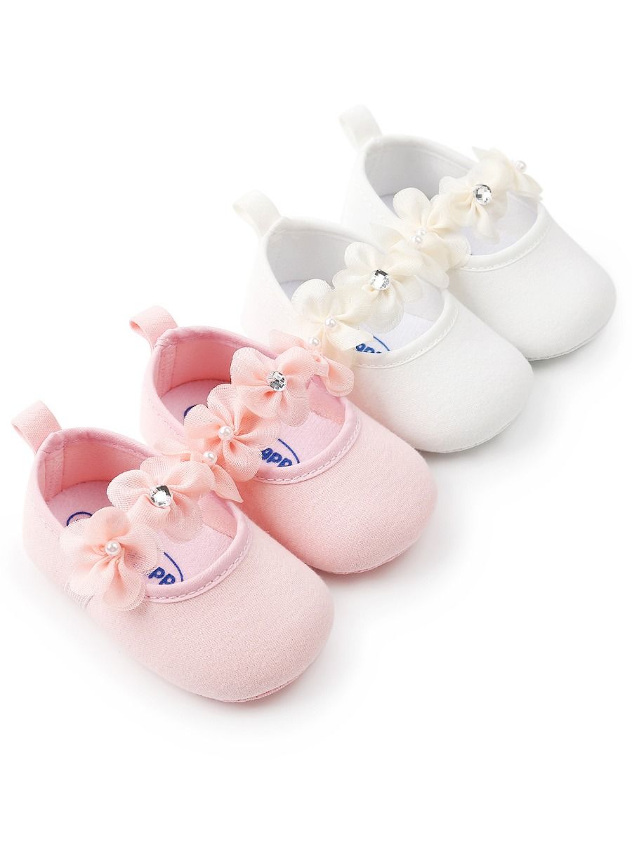 Baby Girl Pink Pre-walker Shoes