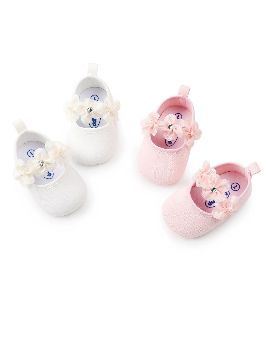 Baby Girl Pink Pre-walker Shoes