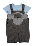 Baby Boy Monkey Pattern Set