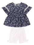 Little Baby Girl Tunic with White Shorts