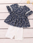 Little Baby Girl Tunic with White Shorts