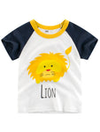 Toddler Boys Lion Print T-shirt