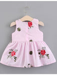 Baby Girl Flower Sleeveless Dress