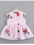 Baby Girl Flower Sleeveless Dress