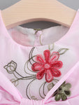 Baby Girl Flower Sleeveless Dress