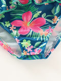 Baby Little Girl Floral Swimsuit