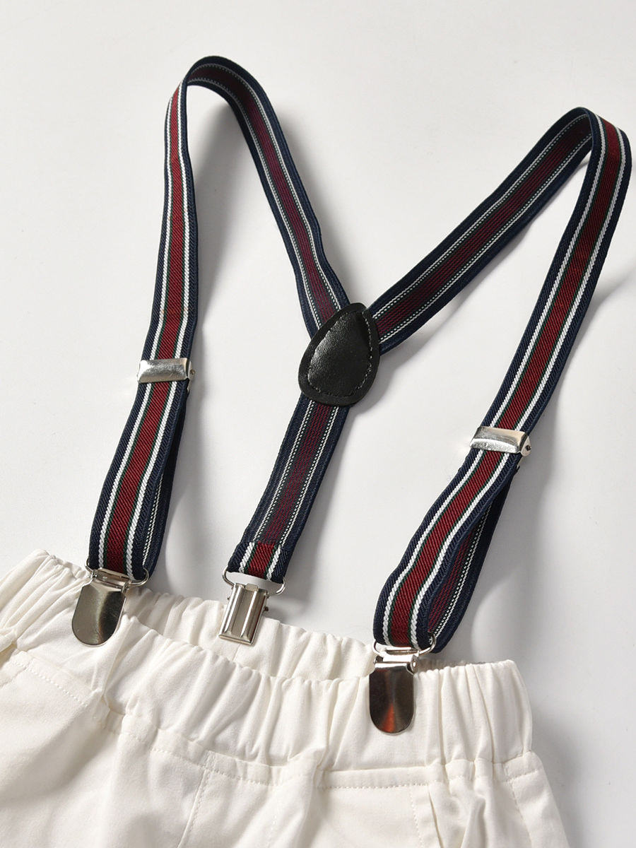 Boys Party Matching Bow with Shorts Set