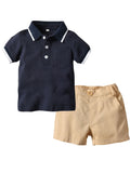 Boys Polo T-shirt With Shorts