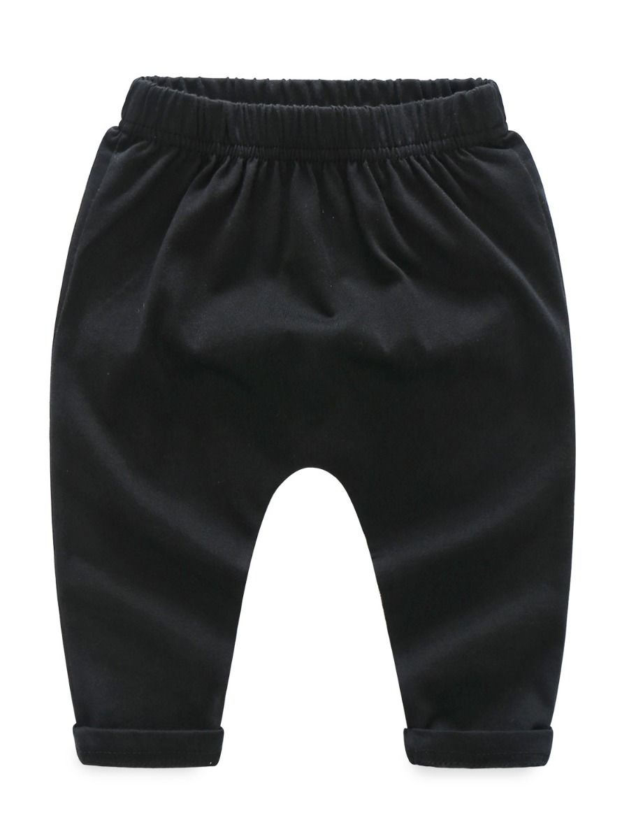 Baby  MY DADDY IS MY SUPER HERO White Pullover Trousers Set