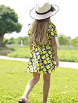 Baby Toddler Girl Lemon Pattern Dress