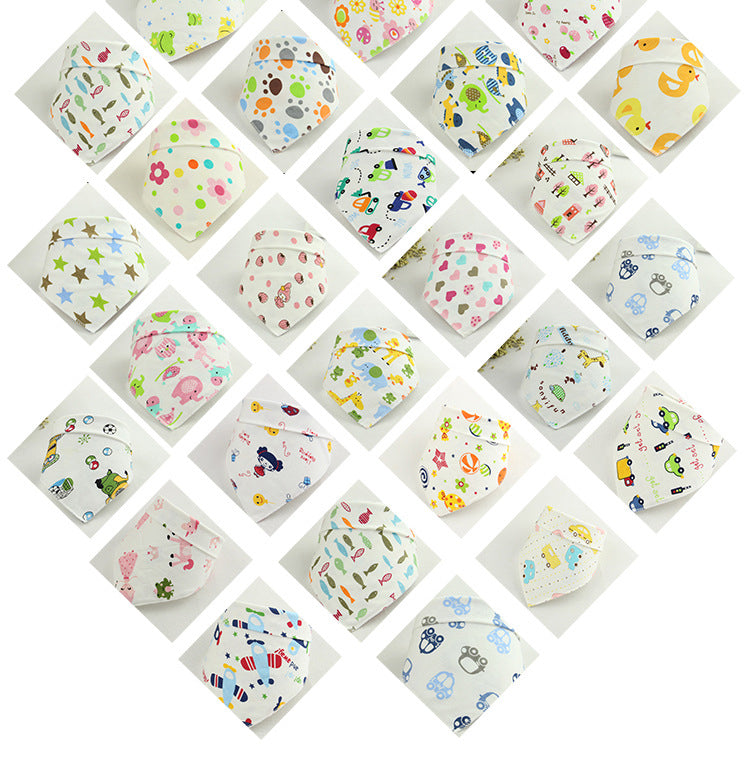 Infant & Toddler Cotton Saliva Burp Spilled Food Cloth Pack of 6
