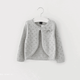 1 Piece All Season Little Girls Soft Cardigan