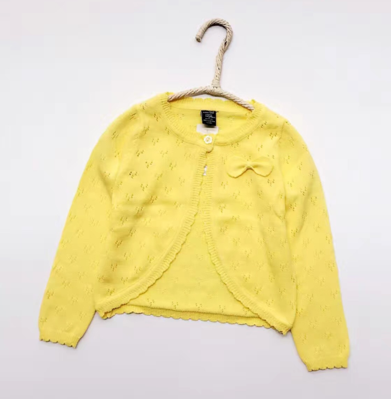 3-Color Pack- All Season Little Girls Soft Cardigan