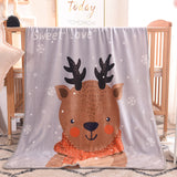 More Warm Soft Touching Solid Coral Fleece Throw/Blanket for Big Kids