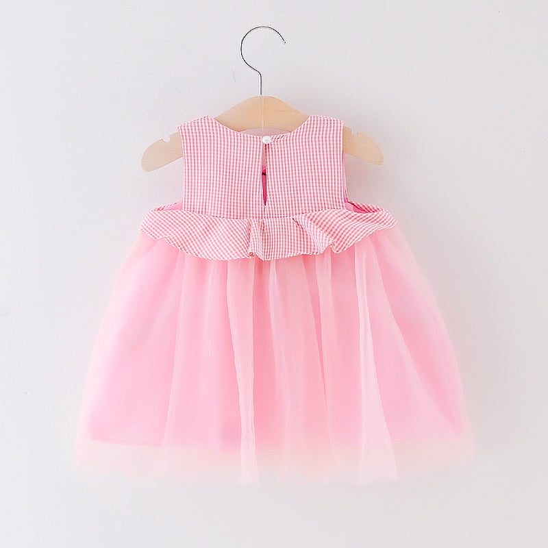 Baby Toddler Girl Limited Edition Soft Cotton Top with Lace Dress