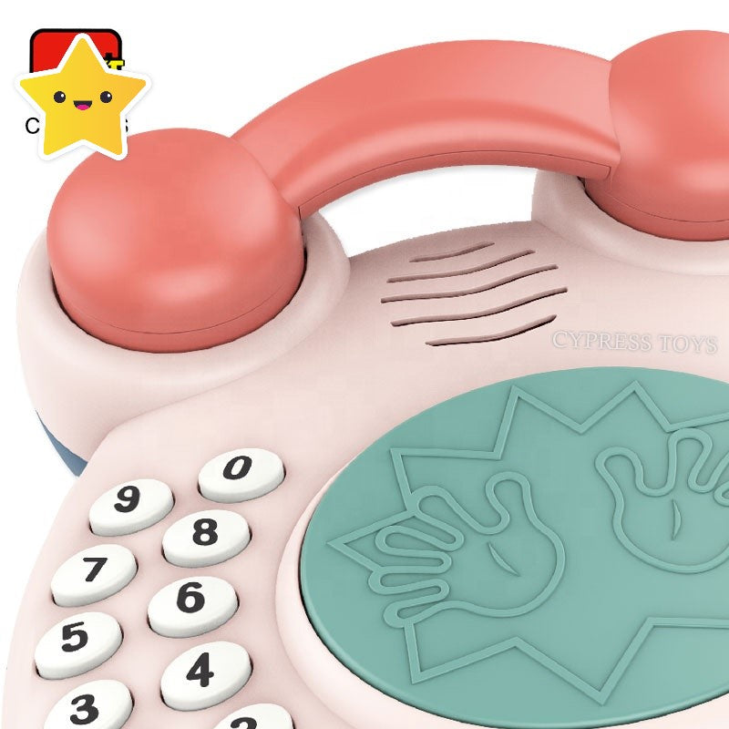2-In-1 Musical Piano Telephone DRUM Set