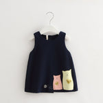 Infant & Toddler Girl Limited Edition Spring Autumn A-Line Elegant Boutique Dress