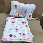 Organic Cotton Pillow and Blanket Set